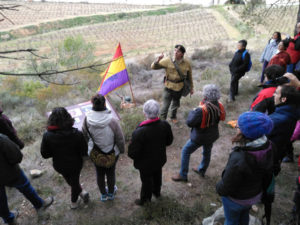 visita teatralitzada a trinxeres de subirats